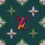 꽃과 꽃잎으로 재해석 된 명품 브랜드 로고와 패턴