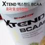 XTEND 엑스텐드 BCAA 효과 및 섭취방법 (ft. 내돈내산)