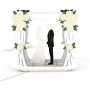 브라이덜샤워 (이슈템) 웨딩 3D 입체 팝업카드 옵션 택1 Lovepop Wedding Florals Pop Up Card