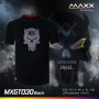맥스스포츠 스컬 그래픽 티셔츠 출시! MXGT030 Black