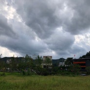 태풍 마이삭이 지나가는 이천 (2020.09.02)