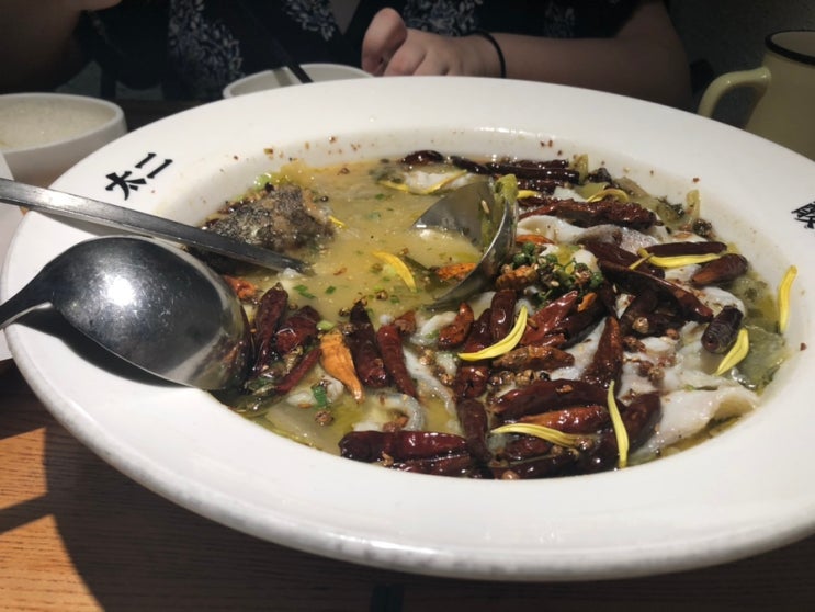 [중국광저우] 중국에서만 볼 수 있는 이음식! 쏸차이위 酸菜鱼 프랜차이즈 太二 타이얼 , 중국음식 맛집 : 네이버 블로그