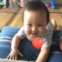 [~D+265 육아일기] 생후8개월 아기일상/ 8개월아기 밤잠/ 놀이/ 수유량과 이유식양/ 다래끼
