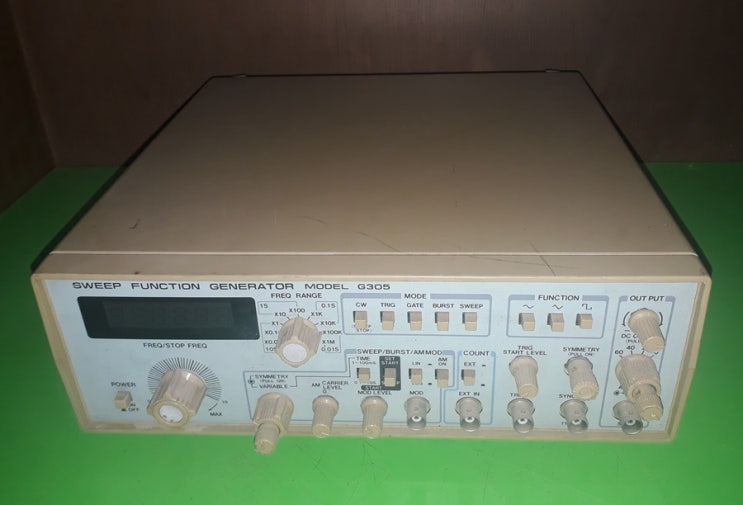 SWEEP FUNCTION GENERATOR G305 : 네이버 블로그