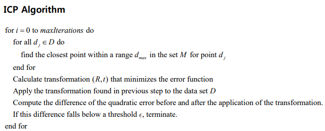ICP(Iterative Closet Point) : 네이버 블로그