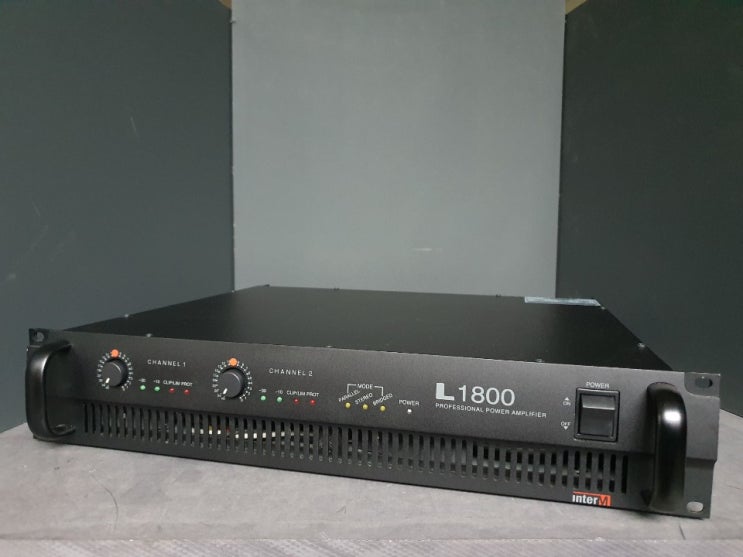 창원중고 파워앰프 INTER-M L1800 : 네이버 블로그