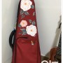 우쿨렐레 가방에 꽃그리기-이든광고디자인,마카쥬,예쁜그림