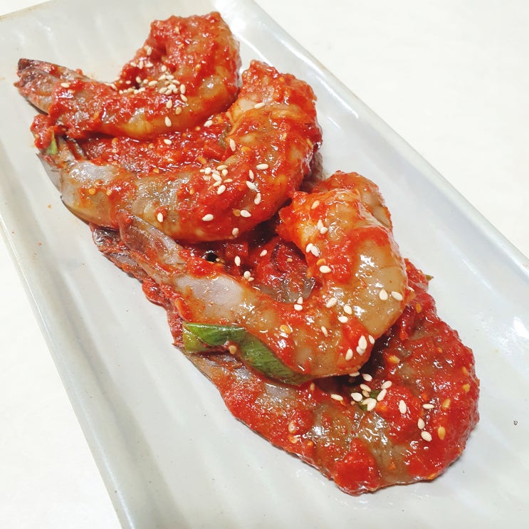 양념새우장 만들기 대박 맛있어 : 네이버 블로그