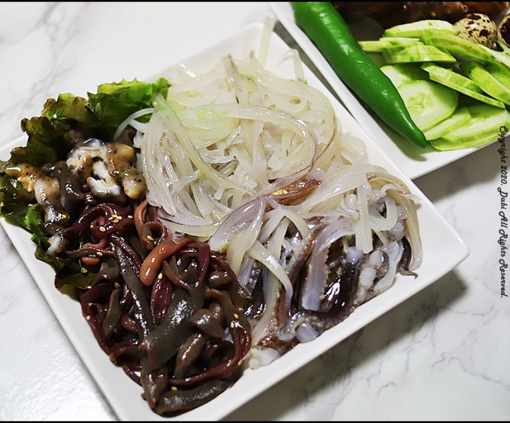 마천동 맛집 :: 회뜨는집 오징어회, 개불 배달 횟집 : 네이버 블로그