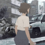 '일본침몰2020' 2화 (4) 줄거리 (움짤로 보는 넷플릭스 애니메이션)