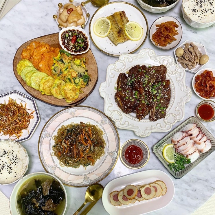 남편,부모님 생일 상차림 메뉴 소개 : 네이버 블로그