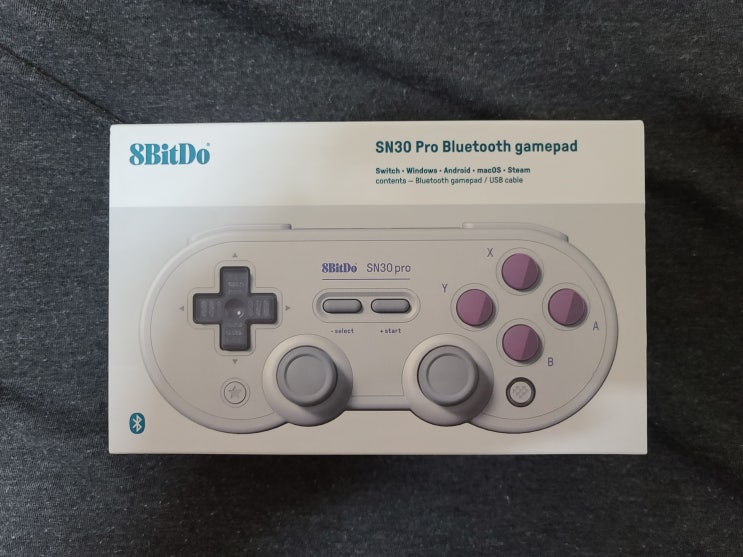8Bitdo SN30 PRO 블루투스 게임패드 : 네이버 블로그