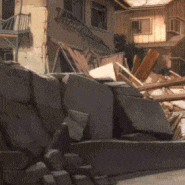 '일본침몰2020' 2화 (6) 줄거리 (움짤로 보는 넷플릭스 애니메이션)