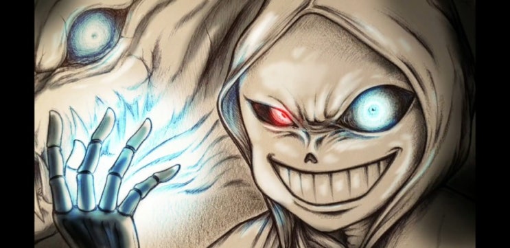 /샌즈/언더테일/해골/언더테일샌즈/Sans/UNDERTALE/드로잉/손그림 : 네이버 블로그