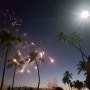 미국 하와이 호놀룰루]포트데루시 해변(fort derussy beach),힐튼하와이안 빌리지 와이키키 비치 리조트,불꽃놀이