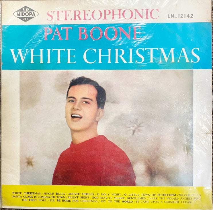 Pat Boone White Christmas Circa 1959 -  Denmark