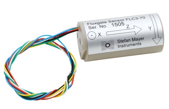 3-axis Magnetid field Sensor FLC3-70, 3축 지자계 센서, 미세 자기장 측정, Stefanmayer ...
