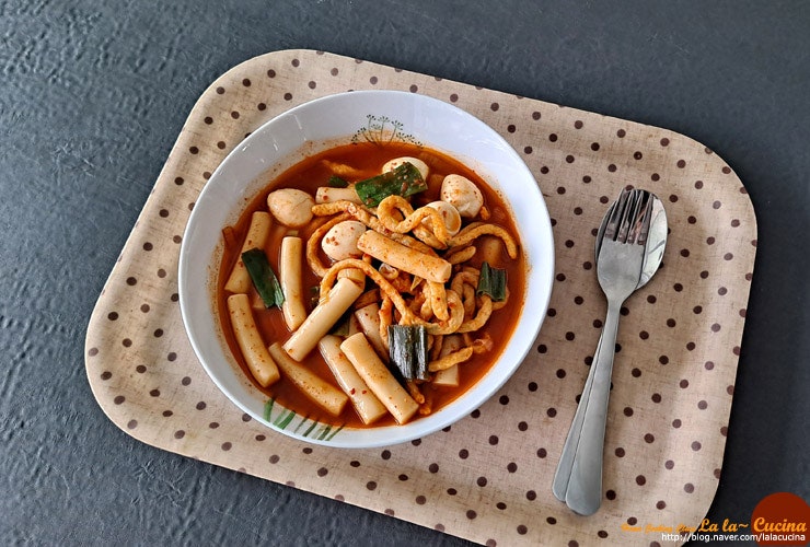 ë°±ì¢…ì› êµ­ë¬¼ ë–¡ë³¶ì´ ë ˆì‹œí
