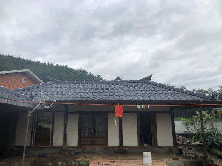 경북 영천 칼라강판, 함석 기와 시공업체 194번째 지붕 : 네이버 블로그