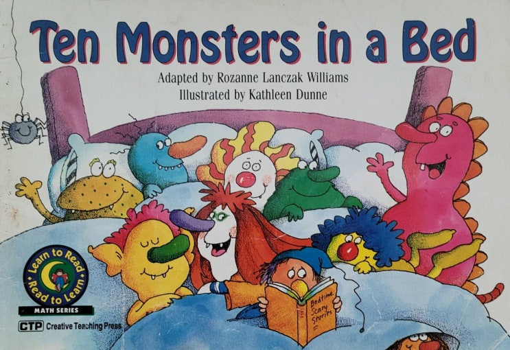 런투리드(Learn to read)시리즈 Ten Monsters in a Bed 쉬운 영어원서 추천 네이버 블로그