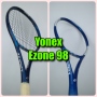 요넥스 테니스라켓 커스텀 도색 이존 98 - 유광 블루 화이트 데칼 - RepairNamja Sports