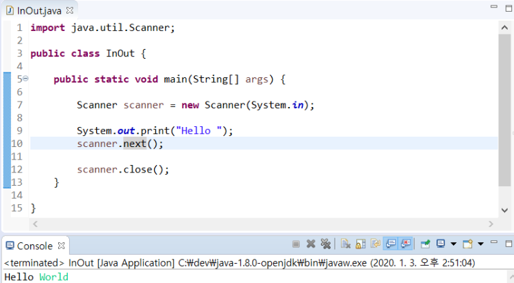 [JAVA/자바] Scanner 클래스로 입력받기 : 네이버 블로그