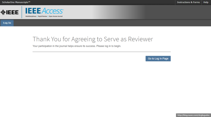[IEEE Access Journal Reviewer를 마치며...] : 네이버 블로그