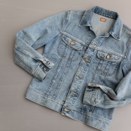 Lee Riders Blue Washed Denim Trucker Jacket 101-J /리 라이더스 블루 워시드 데님 트러커 자켓 LT0521