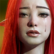Woman. sadness - elf