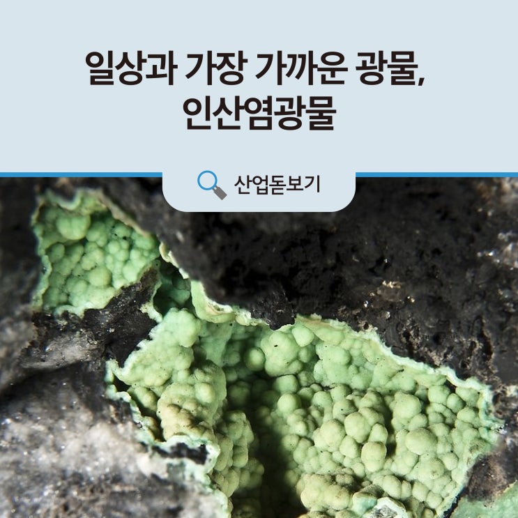 일상과 가장 가까운 광물, 인산염광물 : 네이버 블로그