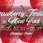 2020 Strawberry Festival In New York 딸기 페스티벌 coming soon (2.1~3.31)
