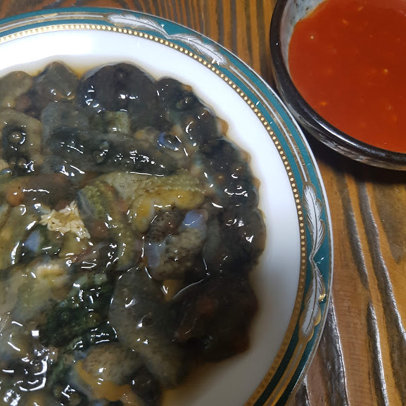 술안주 요리 만들기, 해삼회 (해삼 손질법) : 네이버 블로그