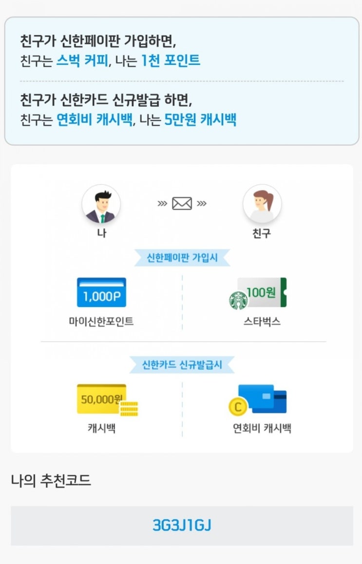 신한 페이판 추천코드 [ 3G3J1Gj ] 돈으로 바로 받을 수 있는 '마이신한포인트'를 이용하고싶은 사람 여기모여라! + 마이 ...