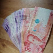 [필리핀 여행] 큰 페소 작은 돈으로 바꾸는 방법:)