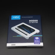 가성비 SSD의 대명사 마이크론 mx500 250gb