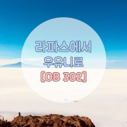 [OB 302] 라파스에서 우유니로