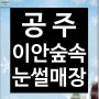 공주 이안숲속 눈썰매장