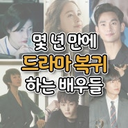올해 드라마 복귀하는 배우들(머니게임 심은경, 하이바이 마마 김태희, 하이에나 김혜수 등)