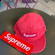 (판매완료/새상품) supreme 모자 슈프림 스냅 포켓 캠프캡