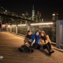 뉴욕스냅. 세모녀의 따뜻한 겨울뉴욕여행. 브루클린 야경스냅.