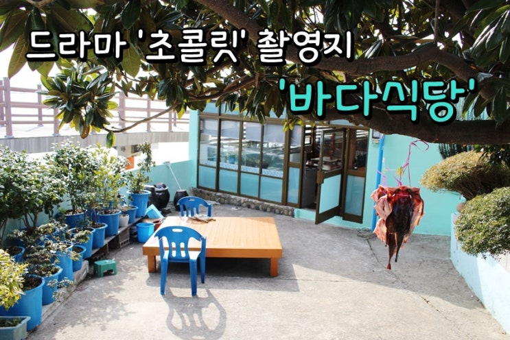 드라마 초콜릿 촬영지 너무 이뻤던 바다식당 : 네이버 블로그