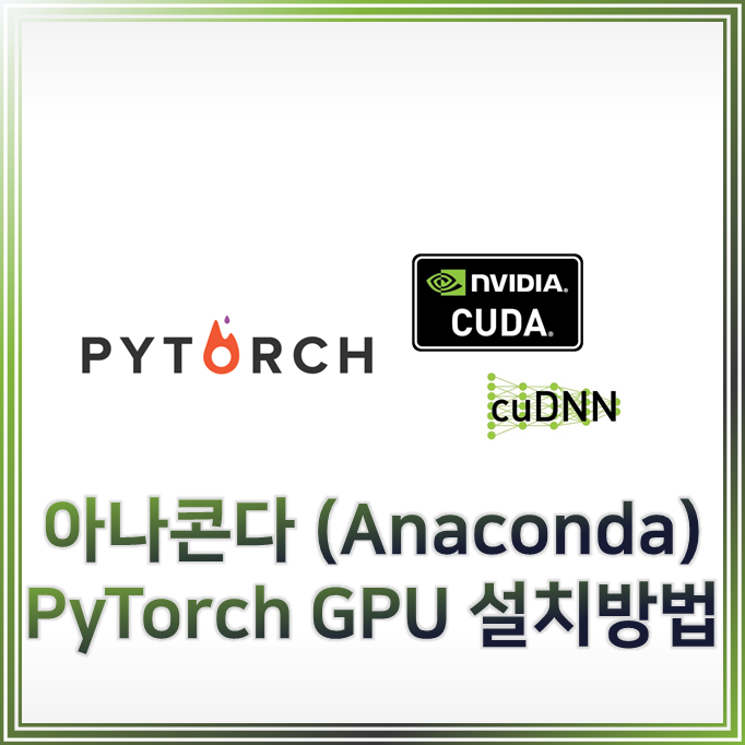 Anaconda PyTorch GPU CUDA cuDNN