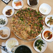 강릉 중앙시장) 엄지네 포장마차 꼬막 비빔밥 맛집