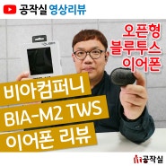 [영상리뷰] 오랜만이야 오픈형 TWS 이어폰! BIA-M2