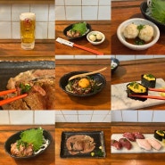 2020년 일본 도쿄 현지인 맛집 추천지_히가시오이 말고기육회 바루니쿠스시(니쿠즈시) バル肉寿司 Bar Meat Sushi