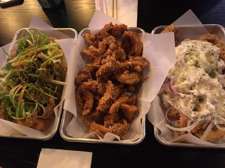 미국 LA 치킨 맛집 투존치킨 8번가 지점 Two zone chicken 8th : 네이버 블로그