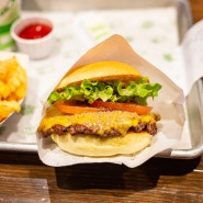 인천공항 쉑쉑버거 SHAKE SHACK 제2터미널 맛집