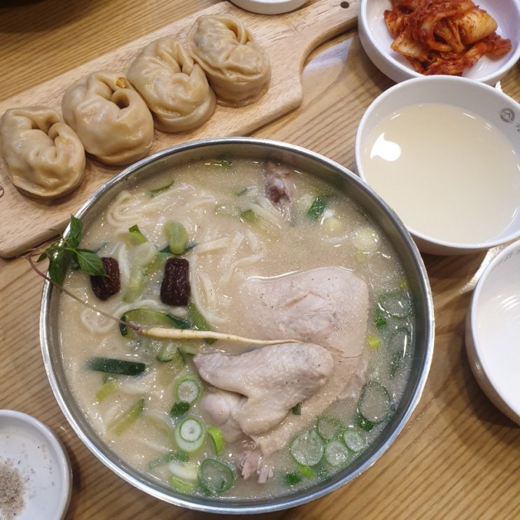 현풍 닭 칼국수 세천점에서 점심!^^