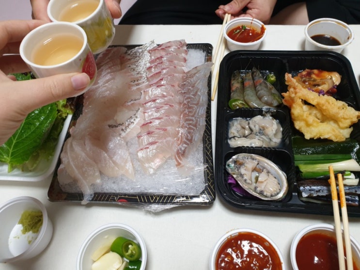 오산 회배달 - 해무 : 회랑 오십세주는 찰떡궁합 : 네이버 블로그