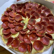 피자마루 페퍼로니 치즈폭탄 피자